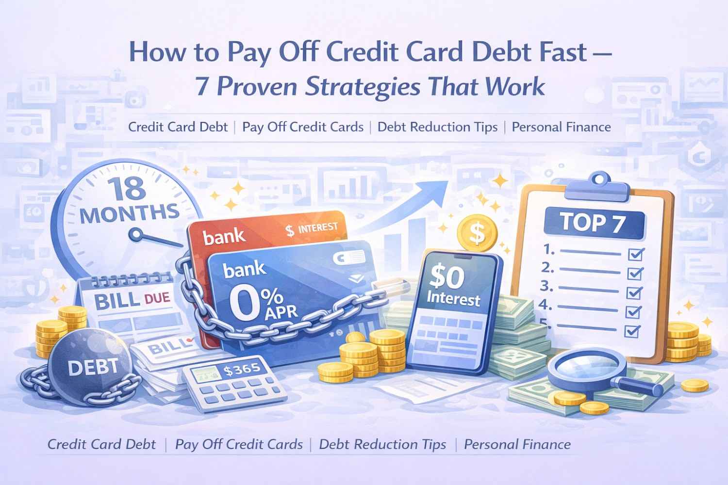 How to Pay Off Credit Card Debt Fast – 7 Proven Strategies That Work